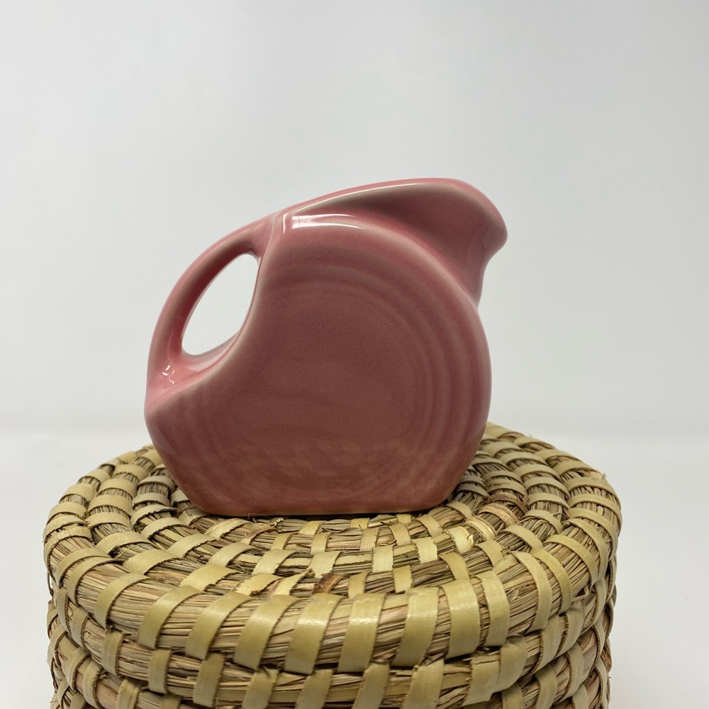 Fiesta Mini Disc Pitcher Peony Pink